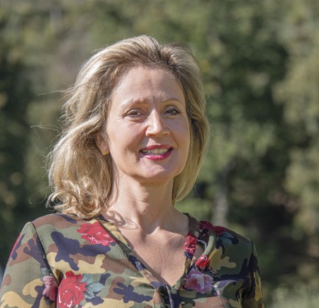 Daniela, the hostess of hubertus.