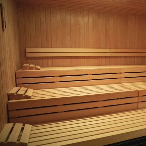 hubertus dolomites Völs am Schlern | Entspannen in der Natur und in der Sauna Die Sauna im hubertus von innen.