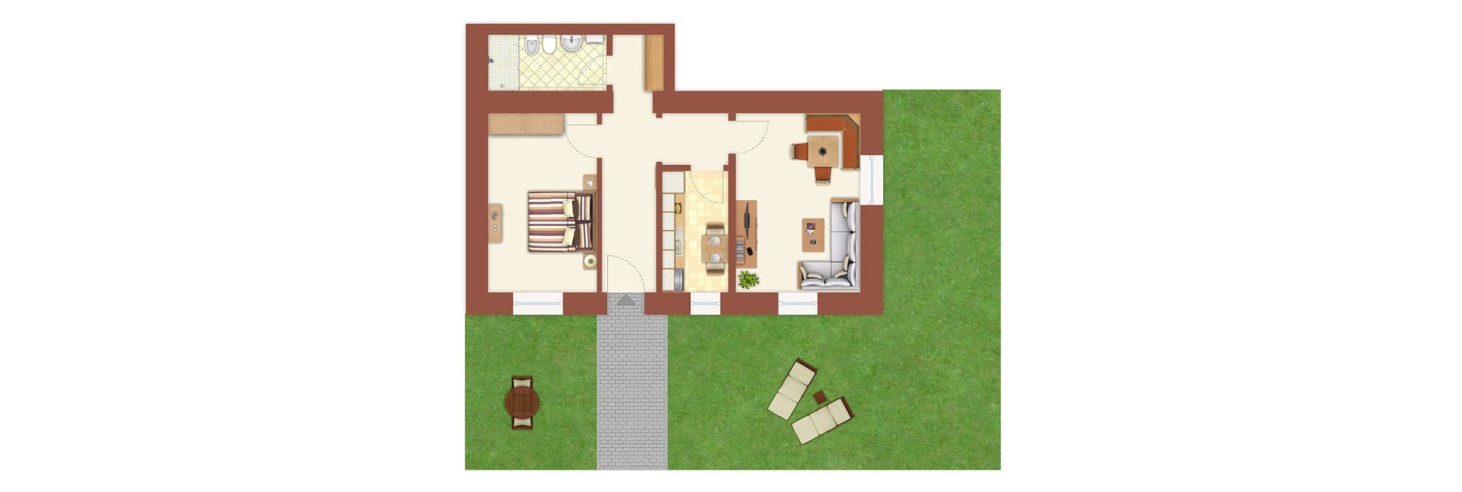 Grundriss Ferienwohnung superior vom hubertus in Völs am Schlern – Südtirol Grundriss Ferienwohnung superior vom hubertus in Völs am Schlern – Südtirol